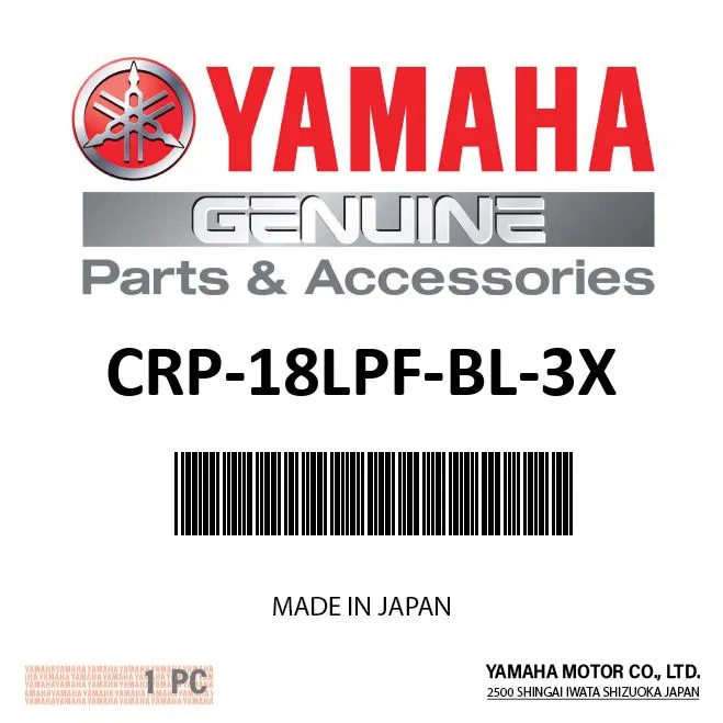 Yamaha CRP-18LPF-BL-3X - Men's Pro Fishing Freshwater Long Sleeve Tee