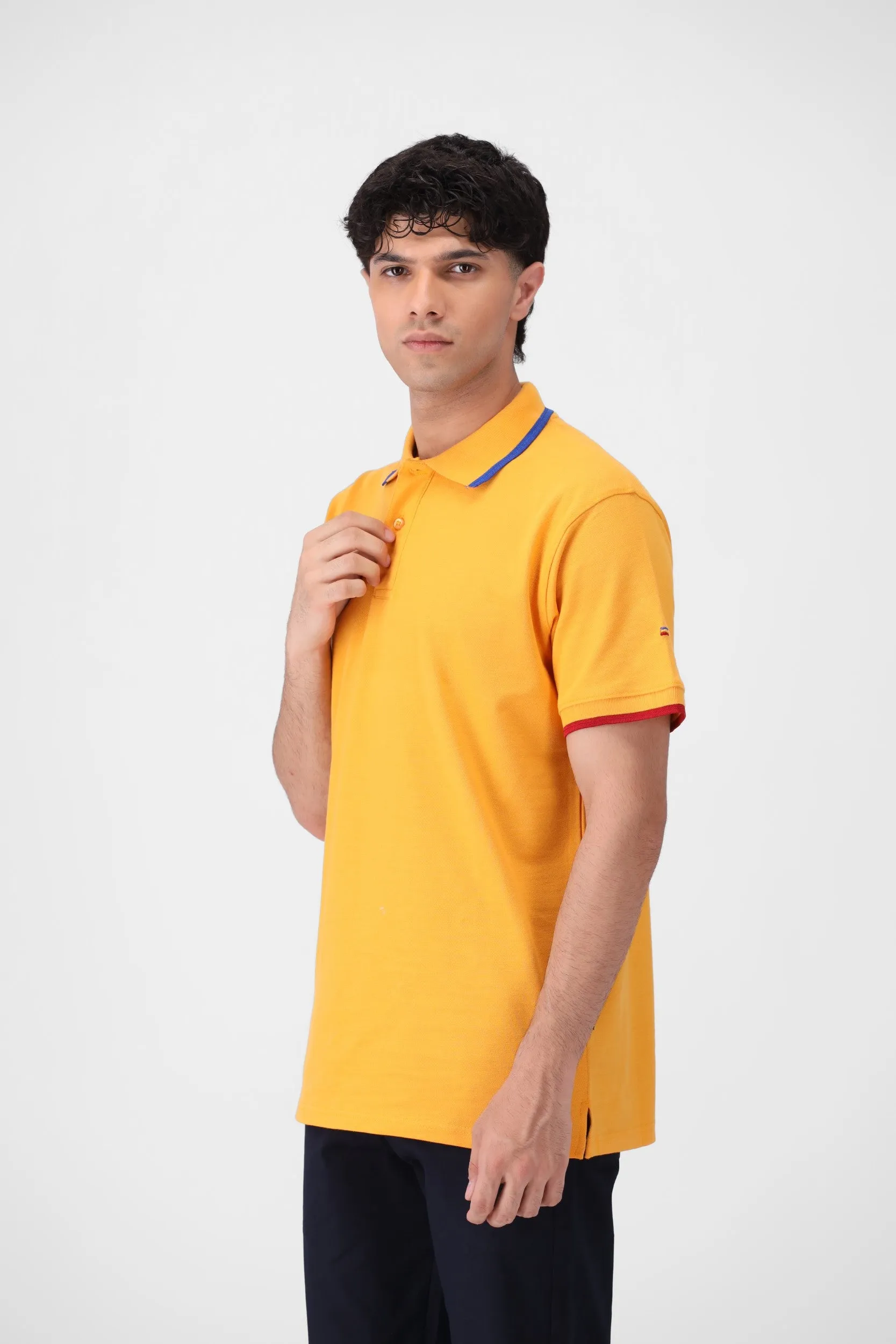 Yellow Color Polo Shirt