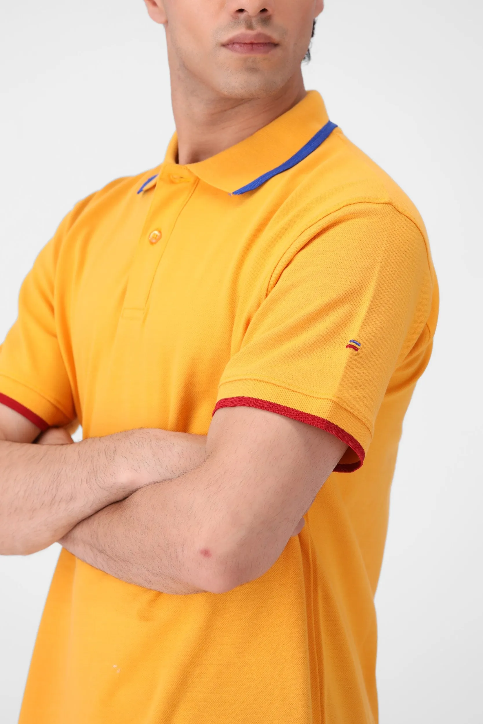 Yellow Color Polo Shirt