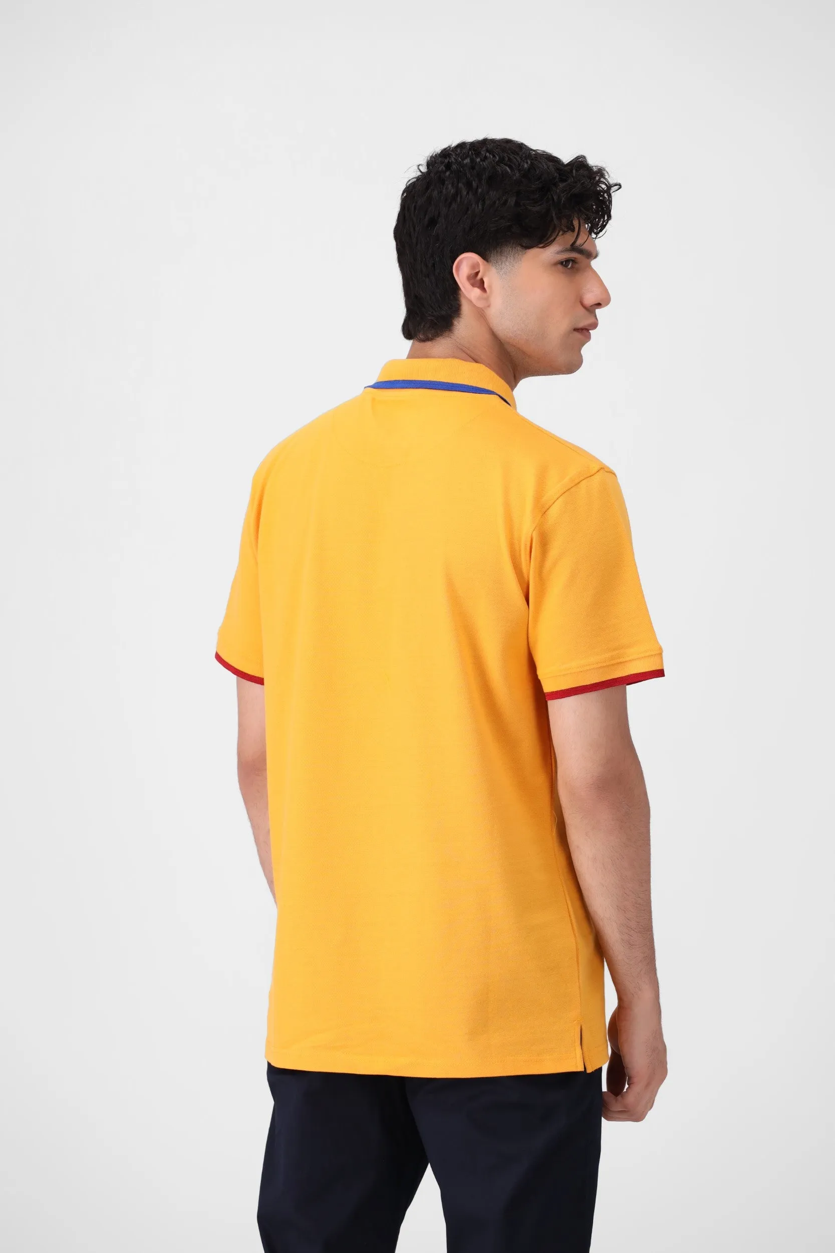 Yellow Color Polo Shirt