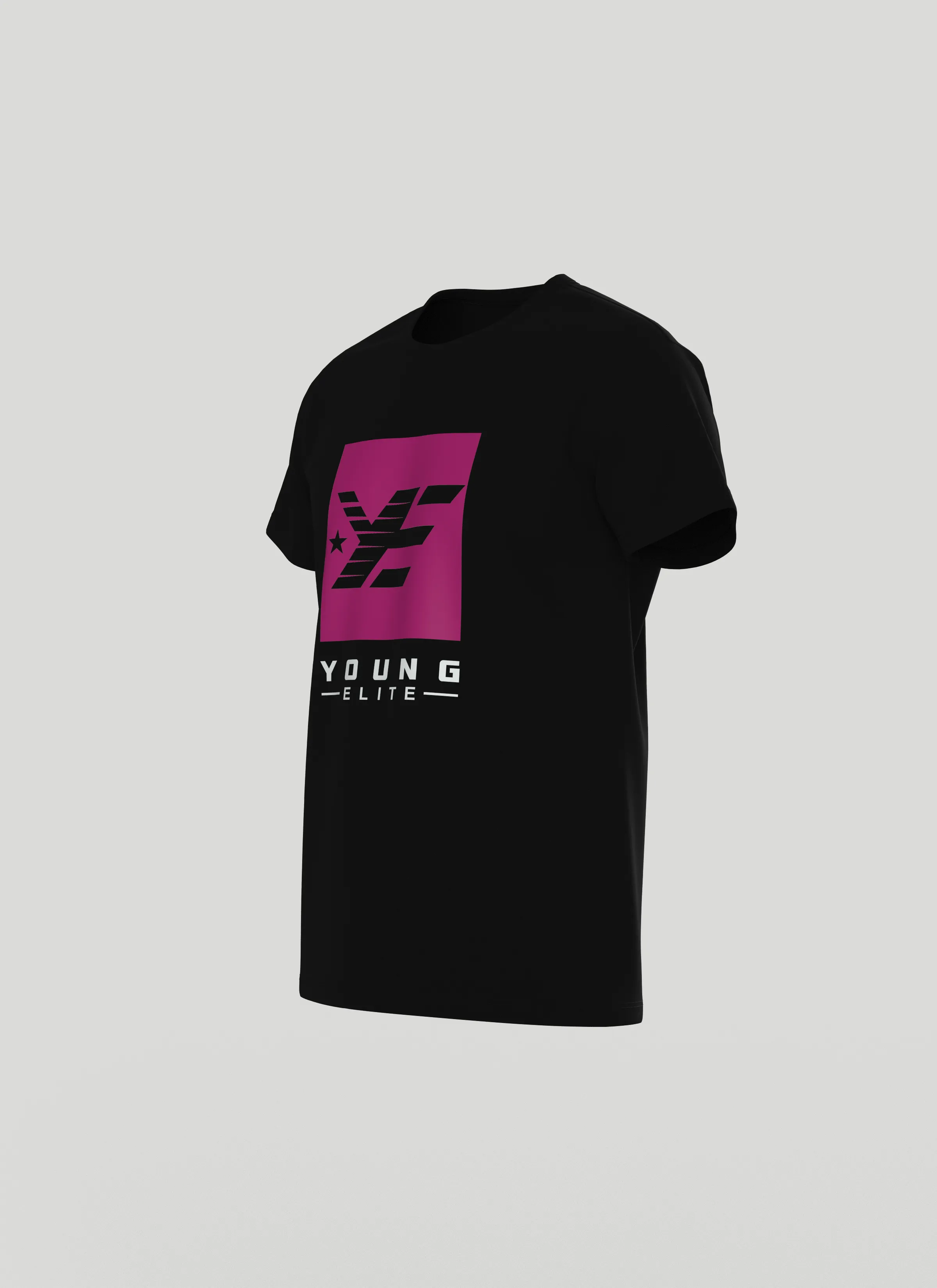 Young-Elite short sleeve Purple & White Unisex T-shirt