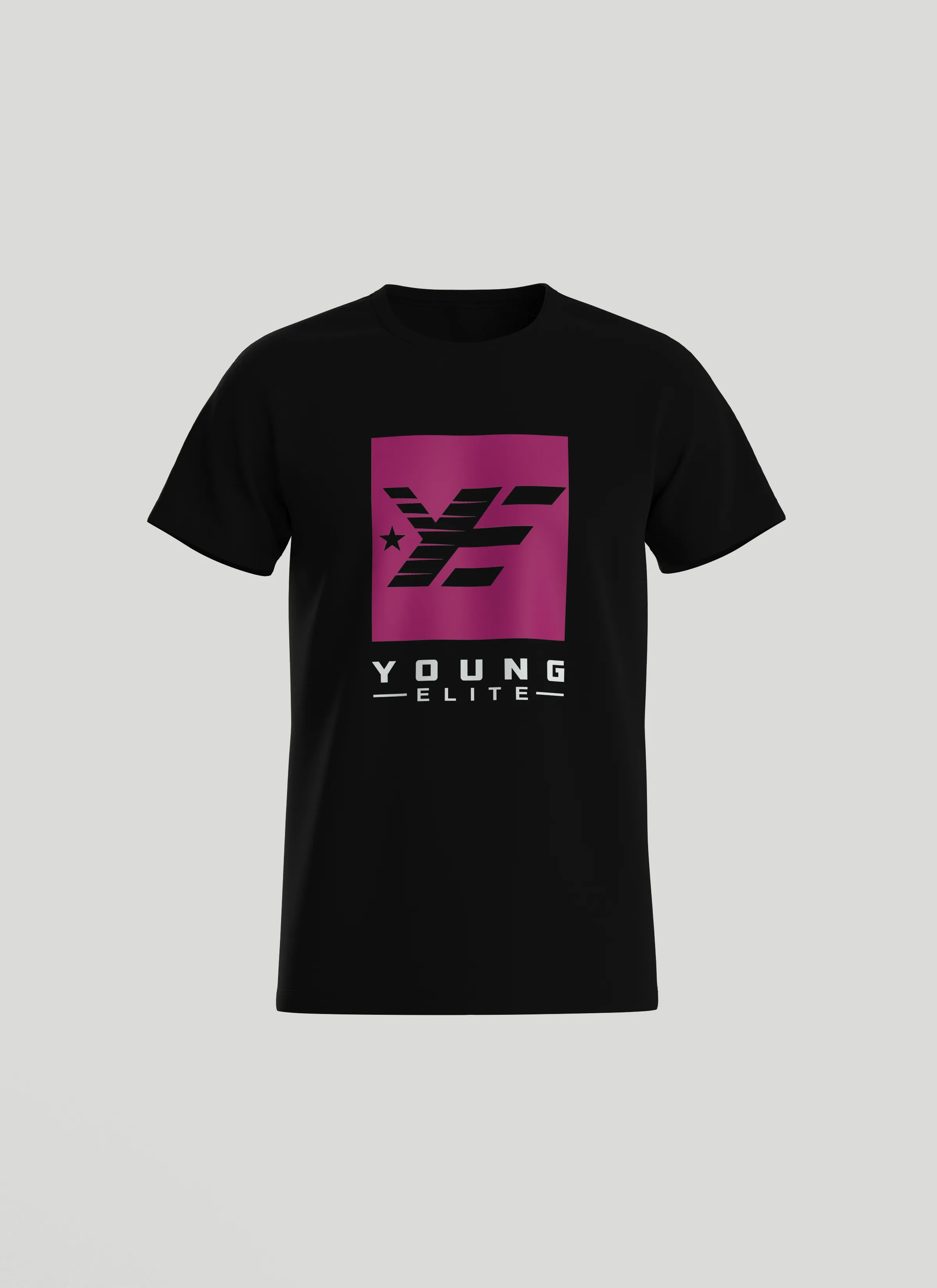Young-Elite short sleeve Purple & White Unisex T-shirt