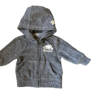 Zip Hoodie, 3-6m // Roots