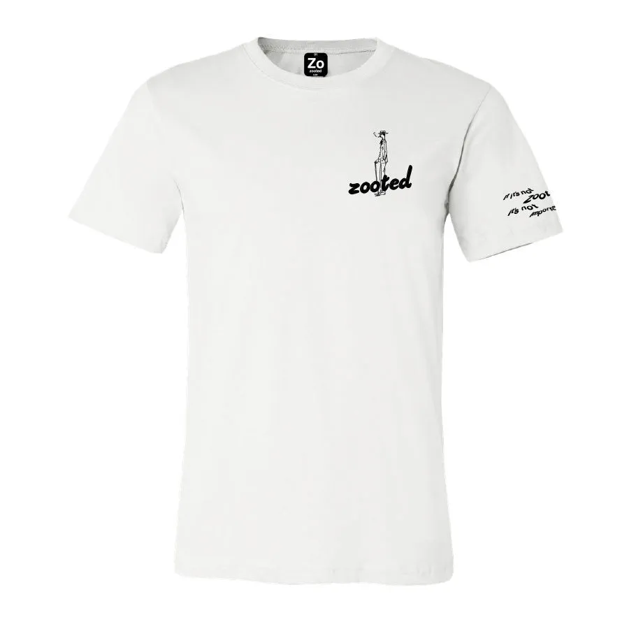 Zooted Guy White T Shirt - (1, 3, or 6 Count)